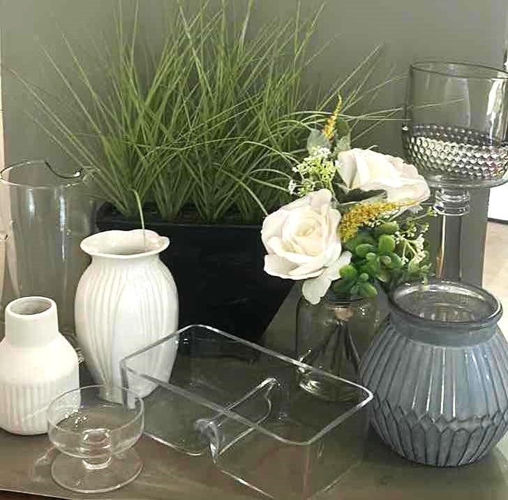 Photo 1 of 10 PC HOME DECOR - VASES, CANDLE HOLDER, FLORAL ARRANGEMENT AND MORE