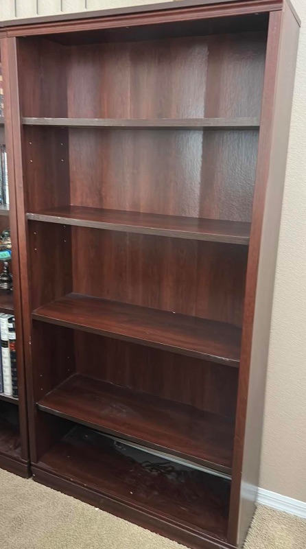 Photo 1 of WALNUT WOOD BOOKCASE 36” x 12 1/2” x 71”
