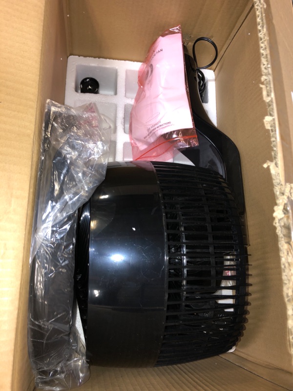 Photo 2 of VCK Standing Fan, 360° Oscillating Pedestal Fan For Bedroom, Air Circulator,32 Speeds,4 Modes,24db Ultra Quiet DC Motor, Timer,Child Lock,Smart Remote Control for Home, Office, Indoor(42 inch)