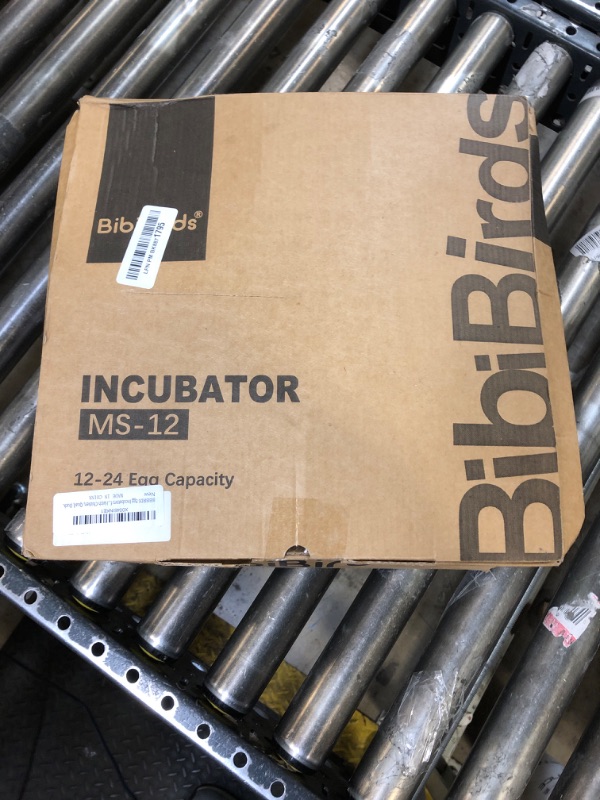 Photo 2 of BIBIBIRDS Egg Incubators for Fully Automatic Hatching 12 Eggs with Automatic Egg Turning and Digital Humidity Control Built-in Day Display Counter and Egg Candler to Hatch Chicken, Quail, Duck.