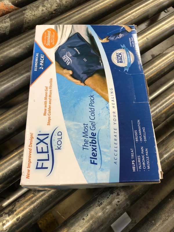 Photo 2 of FlexiKold Gel Ice Pack Standard Large: 10.5" x 14.5" - Two 2 Reusable Cold Thera