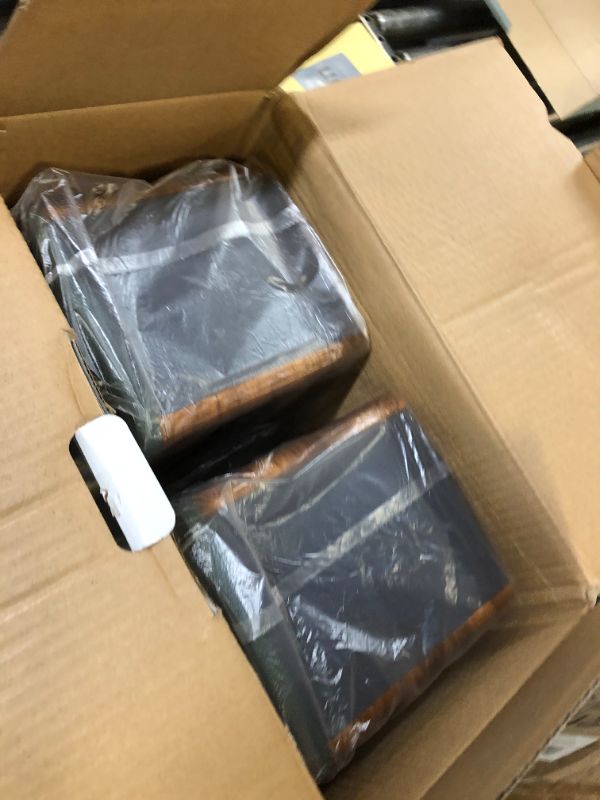 Photo 1 of Smalody Powered Bookshelf Speakers (Pair), 2.0 Stereo Wood Active Speakers - 60 Watts RMS Near Field Speaker with Bluetooth, Wood Enclosure Premium Surround Sound Home Theater