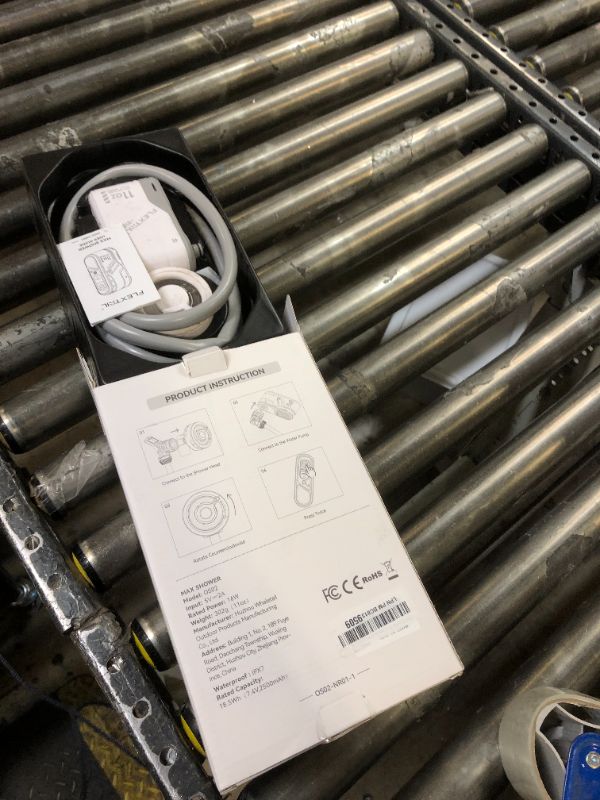 Photo 1 of FLEXTAILGEAR MAX SHOWER Ultralight Rechargeable Outdoor Shower Pump, Portable Camping Showerhead Handheld, Travel Shower with USB-C Water Pump for Hiking, Car wash, Pet Cleaning, Beach Vacations