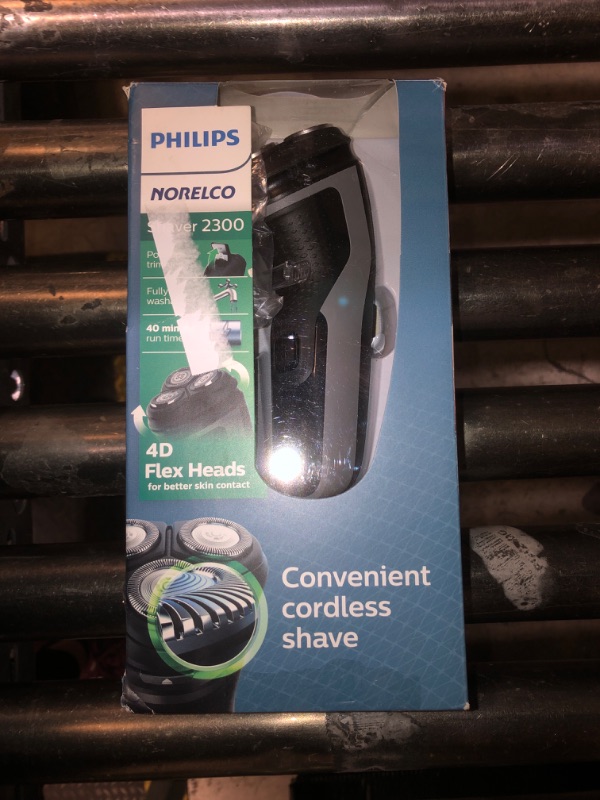 Photo 2 of Philips Norelco Shaver 2300 Rechargeable Electric Shaver with PopUp Trimmer, S1211/81 Slate Gray Shaver 2000