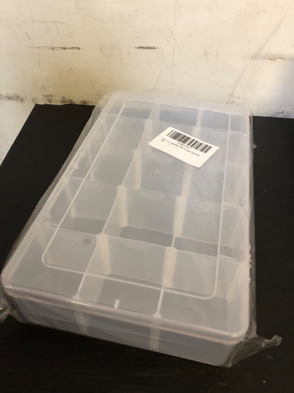 Photo 1 of XUZC Snackle Box Container, Adjustable Divided Snack Box Serving Tray with Lid, Reusable 15 Compartments Snack Tray, Charcuterie Travel Snack Boxes for Kids, School, Picnic,Road Trip