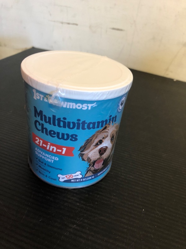 Photo 2 of exp date 01/2025--Support - Dog Multivitamins Chewable for Joint Support -120pcs