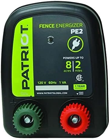 Photo 1 of Patriot PE2 Electric Fence Energizer Plus 250-Feet Made in U.S.A. 17 Gauge Spool Aluminum Wire for Containing Pets and Keeping O