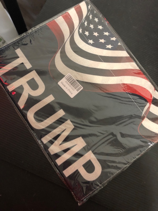 Photo 2 of Trump 2024 Garden Flags for Outside,2 Garden Flags,Donald Trump 2024 Take America Back Flags Garden Flag 12 * 18 Inch Double Sided Flag