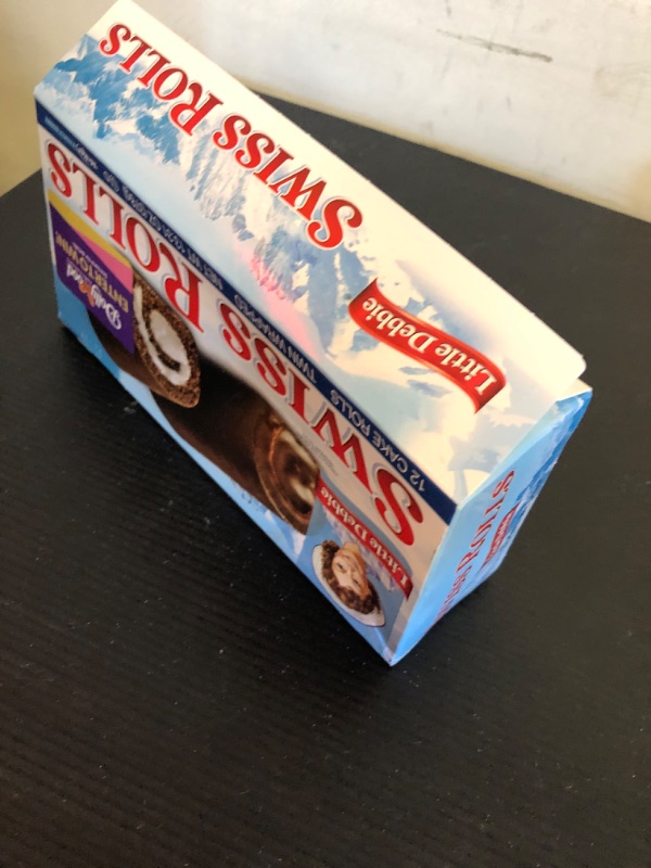 Photo 2 of exp date 10/2024--Little Debbie Swiss Rolls, 12 Twin-Wrapped Cake Rolls, 13.0 oz Box, Pack of 0ne (1)