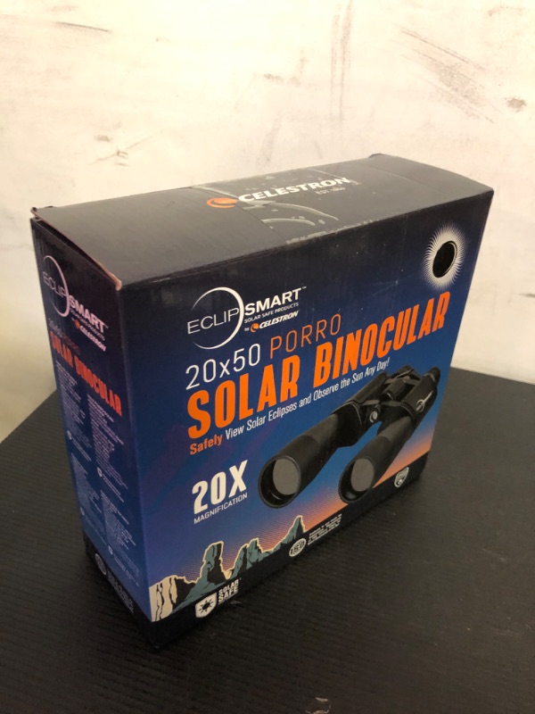 Photo 4 of Celestron – EclipSmart Safe Solar Eclipse Binoculars – Large & Powerful 20x50MM Solar Binoculars – Exclusive Solar Binocular – Crystal Clear Views of The Sun, Solar Eclipses, Transits & Sunspots