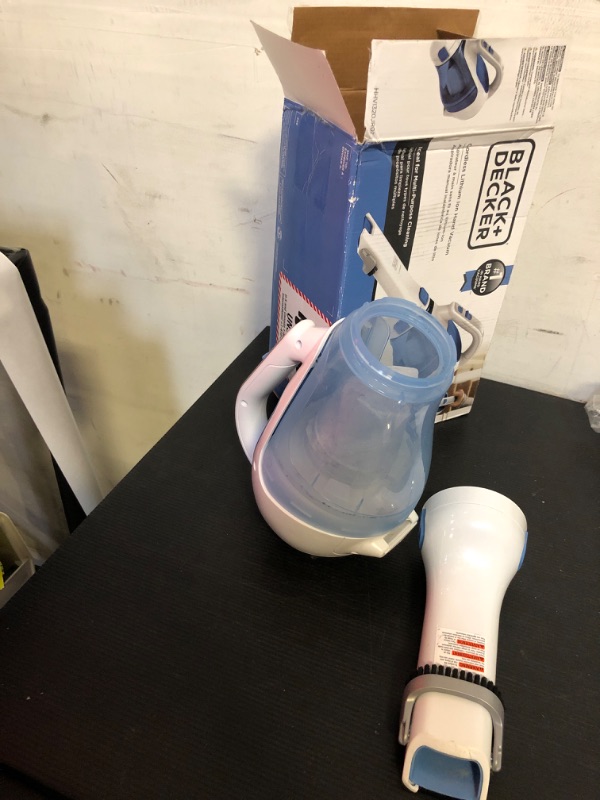 Photo 1 of Black & Decker Dustbuster Bagless Cordless Cyclonic Filter Hand Vacuum