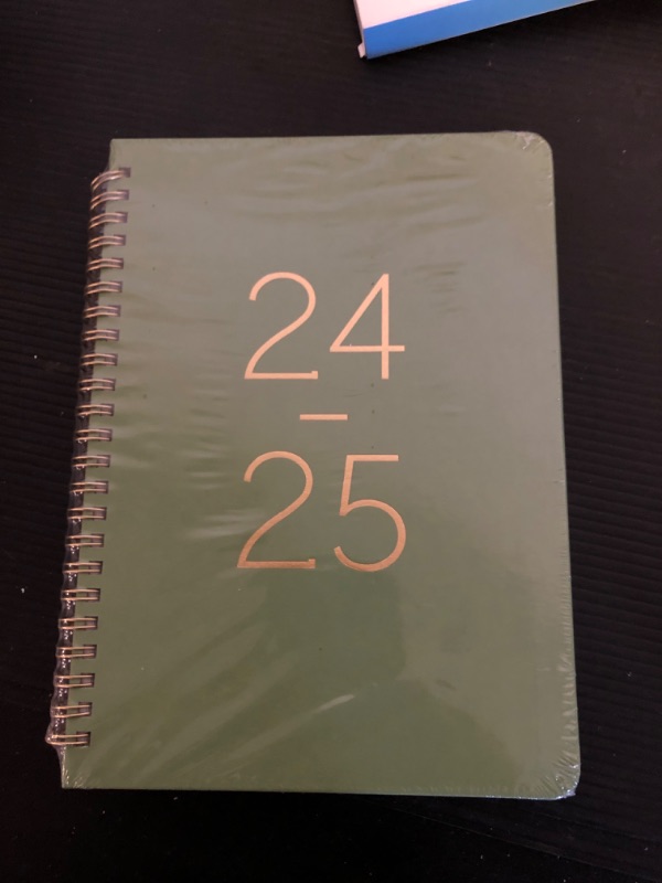 Photo 2 of 2024-2025 Planner - Weekly Monthly Planner 2024-2025, July 2024 -June 2025, 6.45" x 8.45",2024-2025 Academic Planner, 2024-2025 Weekly Planner with Inner Pocket, Elastic Closure