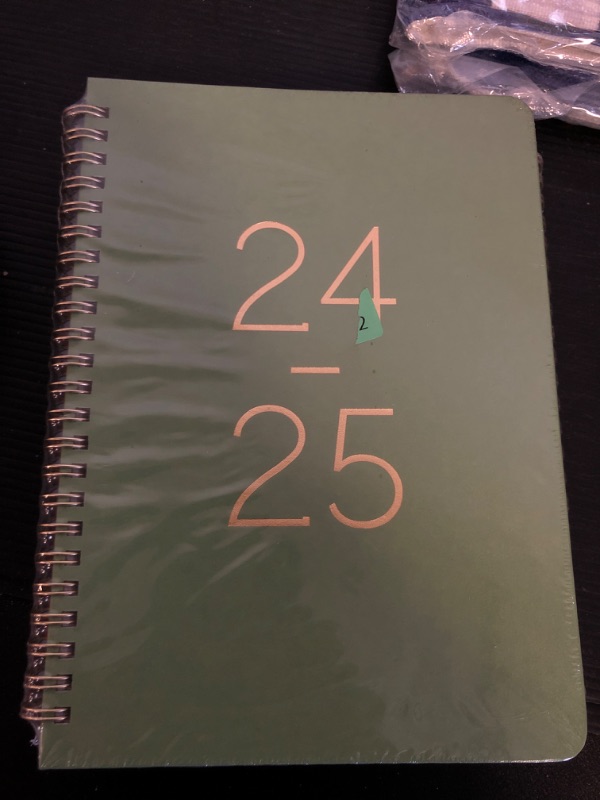 Photo 2 of 2024-2025 Planner - Weekly Monthly Planner 2024-2025, July 2024 -June 2025, 6.45" x 8.45",2024-2025 Academic Planner, 2024-2025 Weekly Planner with Inner Pocket, Elastic Closure