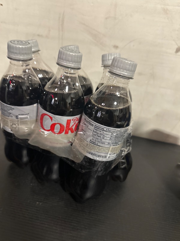 Photo 1 of exp date 11/2024--Diet Coke, 16.9 fl oz, 6 Pack (Package May Vary) Diet Coke 16.9 fl oz (Pack of 6)