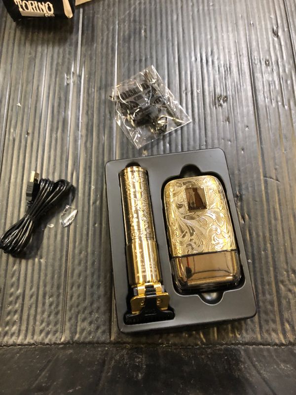 Photo 1 of Ufree Beard Grooming Kit T Liner Trimmer & Electric Razor for Men Zero Gapped Beard Trimmer, Barber Liners Clipper Bald Shavers with 4 Guards