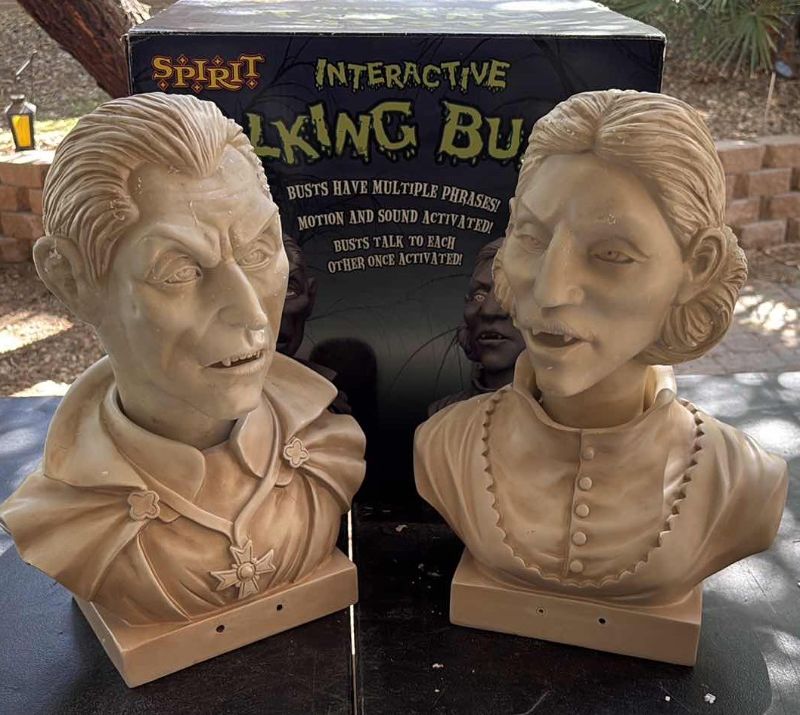 Photo 1 of INTERACTIVE TALKING BUSTS 11”X14”H