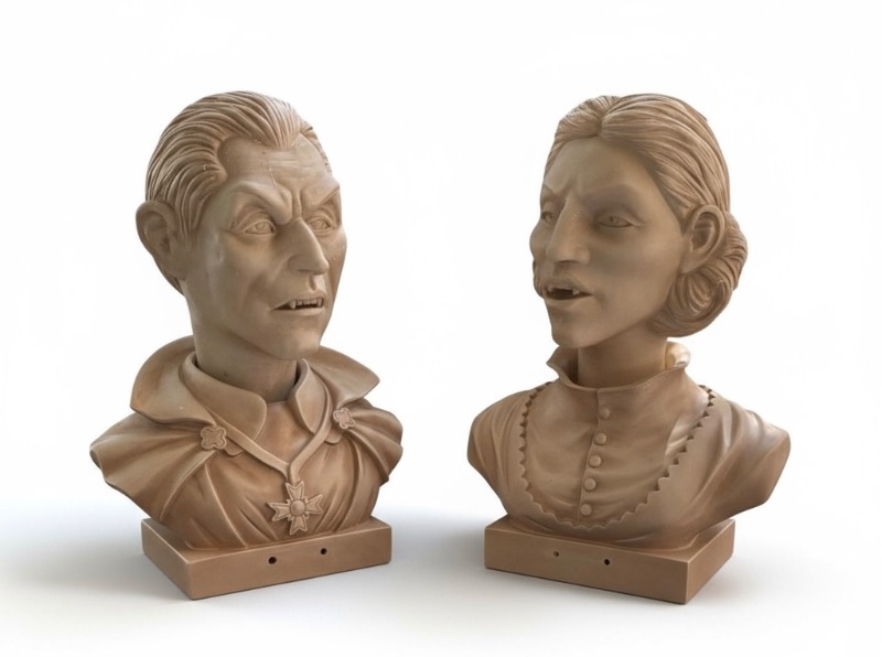 Photo 1 of INTERACTIVE TALKING BUSTS 11”X14”H