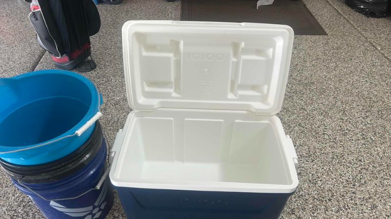 Photo 1 of ICE CHEST AND BUCKETS