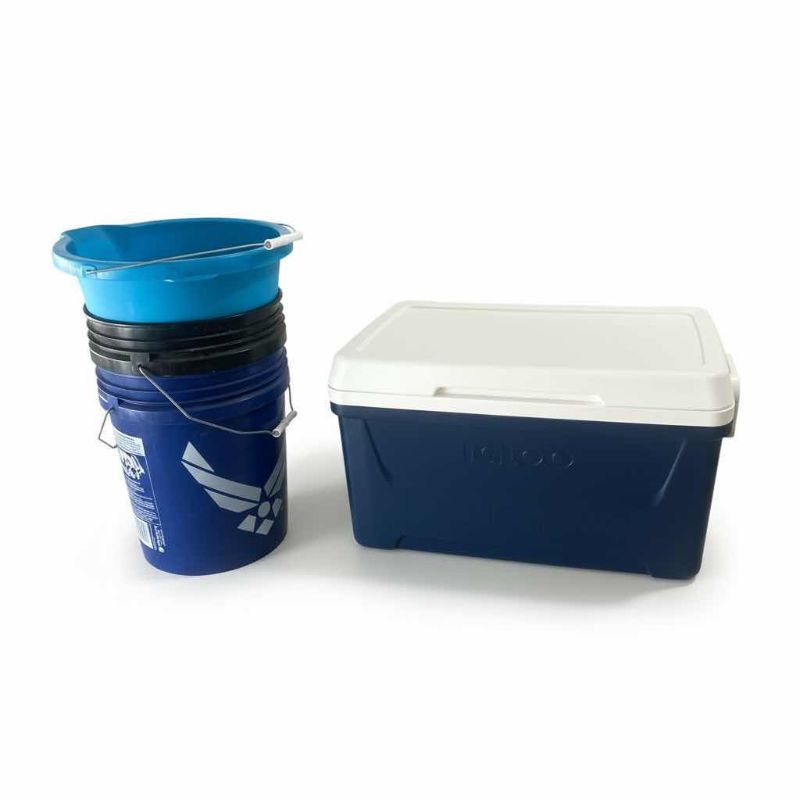 Photo 1 of ICE CHEST AND BUCKETS