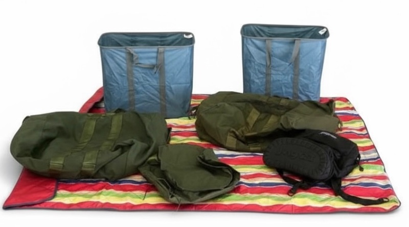 Photo 1 of BAG ASSORTMENT & PICNIC BLANKET