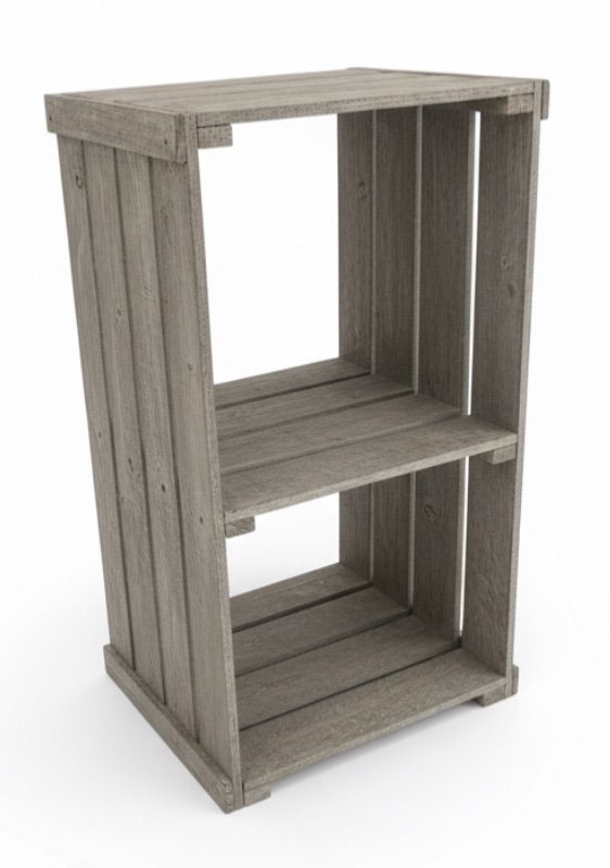 Photo 1 of DIVIDED BOTTOMLESS WOOD CRATE 25” x 14 1/2” x H14 1/2”