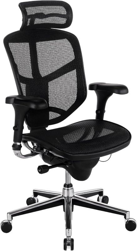 Photo 1 of  Mesh High-Back Executive Office Chair, Black