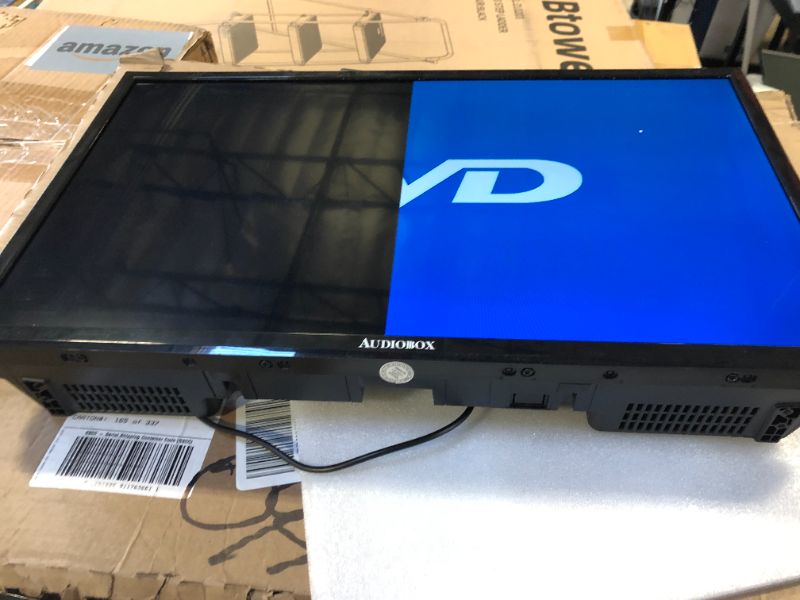 Photo 1 of Audiobox Smart LED HDTV with Built-in DVD Player, AC/DC Compatible, Perfect for RVs, Movies, Gaming, HDMI, USB, 12V Included Cable, Ideal for Travel, & Home Entertainment (24-Inch)+