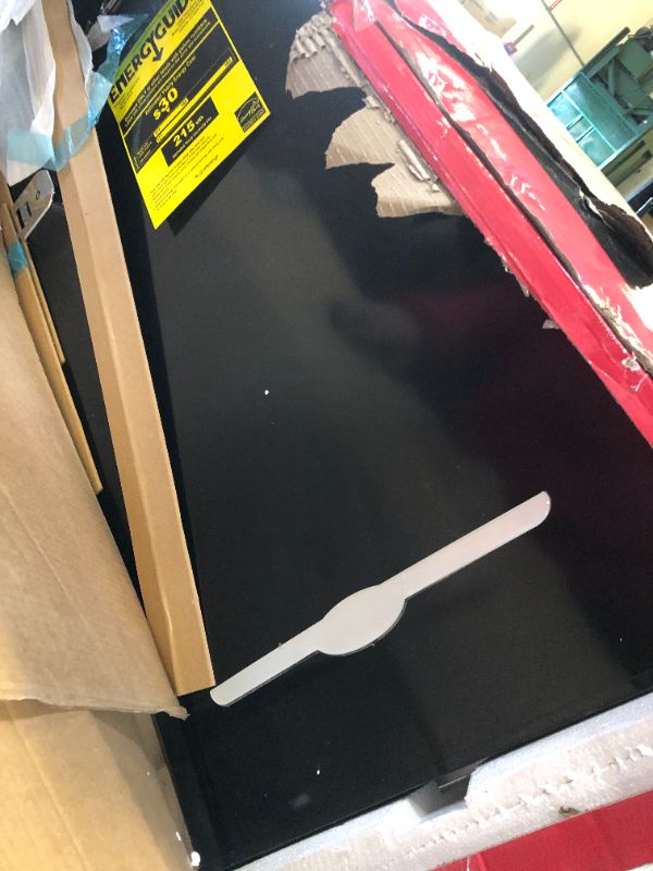 Photo 1 of Frigidaire Retro Compact Fridge with Chiller, 3.2 cu ft Countertop Fridge with Built-In Bottle Opener, Compact Refrigerator for Office, Bedroom, Dorm Room or Cabin - 16.5"D x 19"W x 31"H (Black)