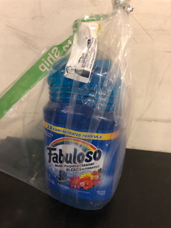 Photo 2 of Fabuloso Multi-Purpose Cleaner, 2X Concentrated Formula, Spring Fresh Scent, 56 oz Spring Fresh 56 Fl Oz