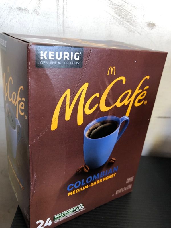 Photo 1 of McCafe Colombian Keurig Coffee K-Cup Pods Medium Dark Roast