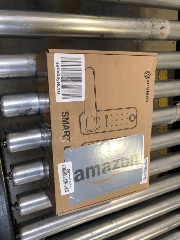 Photo 1 of Smart Door Lock with WiFi Gateway, Keyless Entry Door Lock with Handle - Smart Locks for Front Door with Keypad - Fingerprint Door Lock with App Control - Auto Lock (Black)