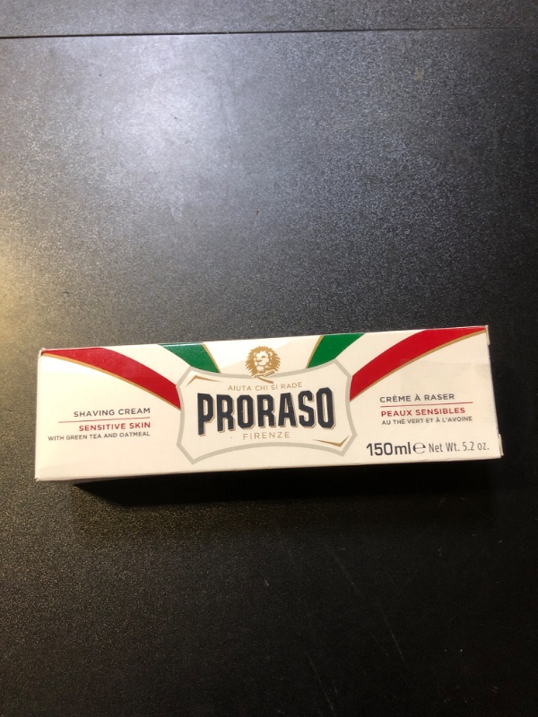 Photo 1 of Proraso Shaving Cream, Sensitive Skin, 5.2 Oz, 1 Count