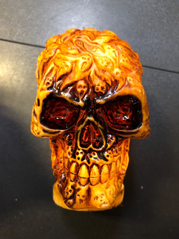 Photo 1 of 5 Pack Halloween Decorations - Light Up Skulls - Batteries Included