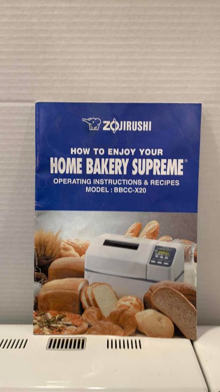 Photo 4 of ZOJIRUSHI HOME BAKERY SUPREME MODEL BBCC-X20 2LB