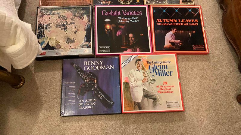 Photo 3 of 11-VINTAGE BOXED RECORD SETS: GLEN MILLER, BENNY GOODMAN, MANTOVANI