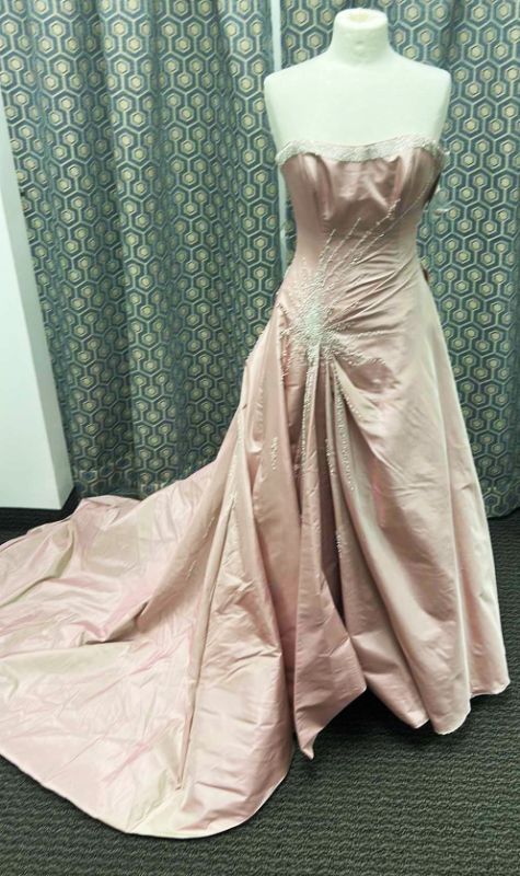 Photo 1 of BRIDAL GOWN “MAGGIE SOTTERO-COUTURE” , ROSE, EMBELLISHED WEDDING DRESS SIZE 8