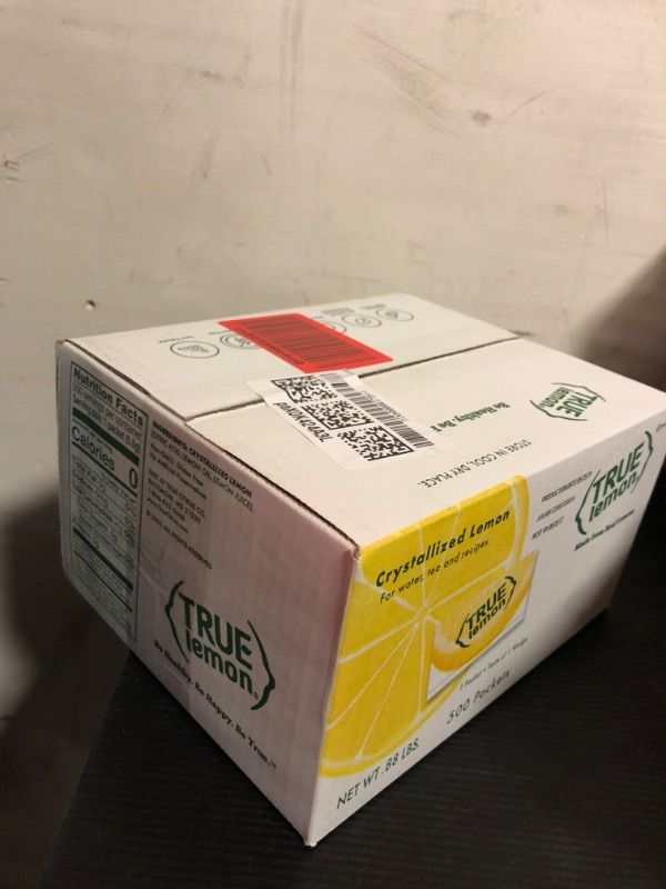 Photo 2 of exp date 09/2027--True Lemon Water Enhancer Packets - Sugar-Free, 0 Calorie Drink Mix with Real Lemon Flavor (Bulk Pack of 500)