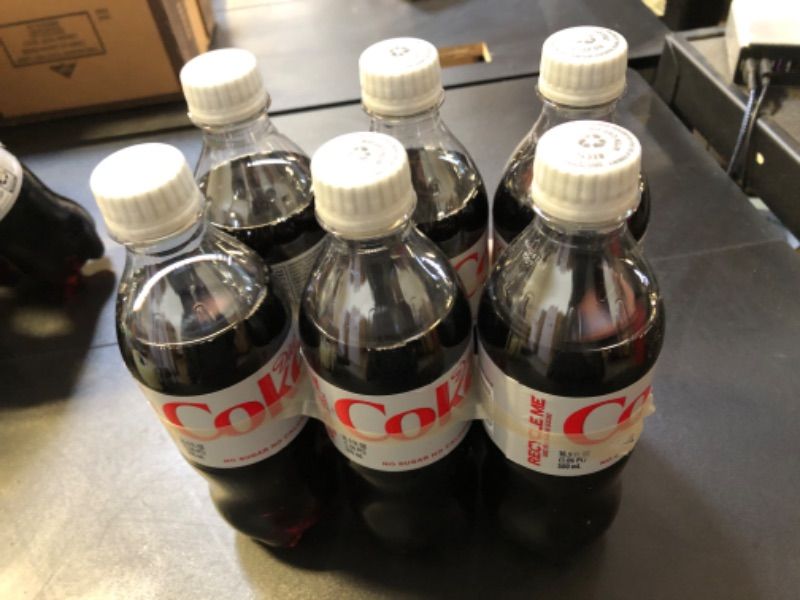 Photo 2 of Diet Coke, 16.9 fl oz, 6 Pack (Package May Vary) Diet Coke 16.9 fl oz (Pack of 6)