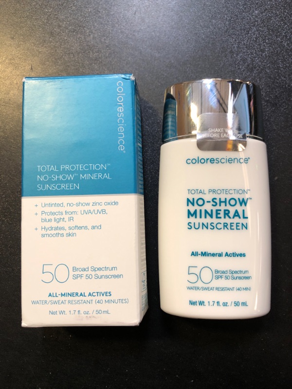 Photo 2 of Colorescience Total Protection No-Show Mineral Sunscreen SPF 50, 1.7oz