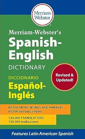 Photo 1 of Merriam-Webster’s Spanish-English Dictionary (Multilingual, English and Spanish Edition)