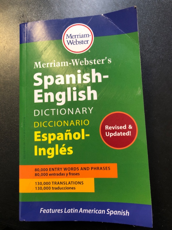 Photo 2 of Merriam-Webster’s Spanish-English Dictionary (Multilingual, English and Spanish Edition)