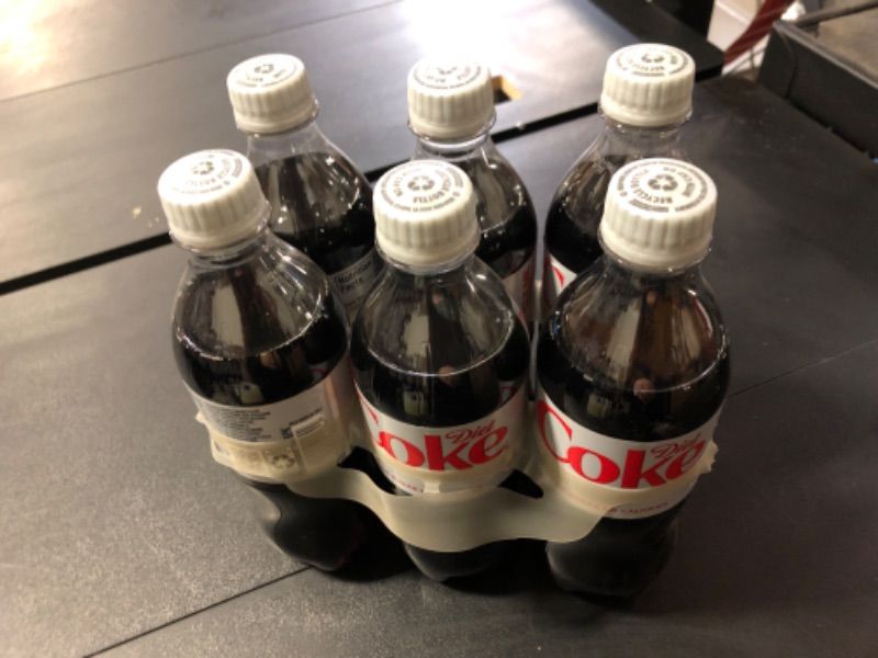 Photo 2 of Diet Coke, 16.9 fl oz, 6 Pack (Package May Vary) Diet Coke 16.9 fl oz (Pack of 6)