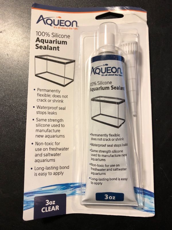 Photo 2 of Aqueon Silicone Sealant Clear 3 Ounces