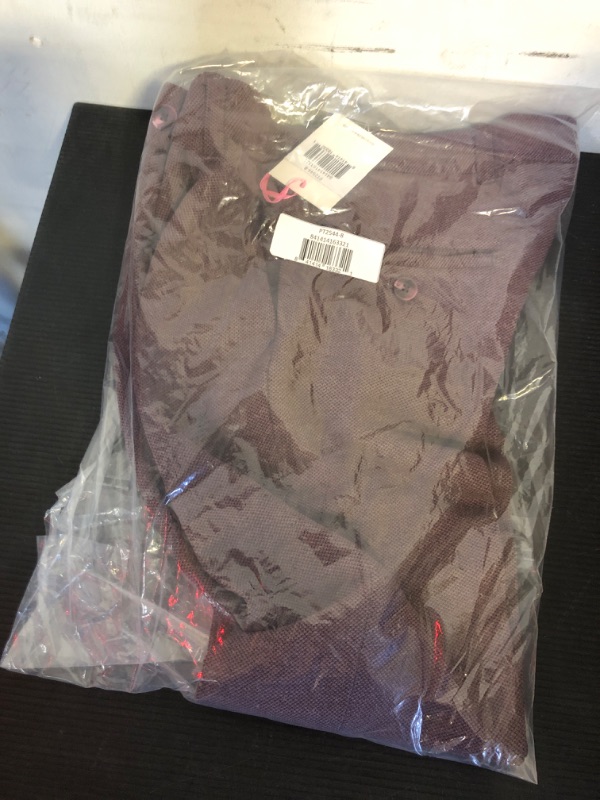 Photo 1 of Boy's Size 8--Isaac Mizrahi Boy's Slim Fit Solid Textured Pants, Berry