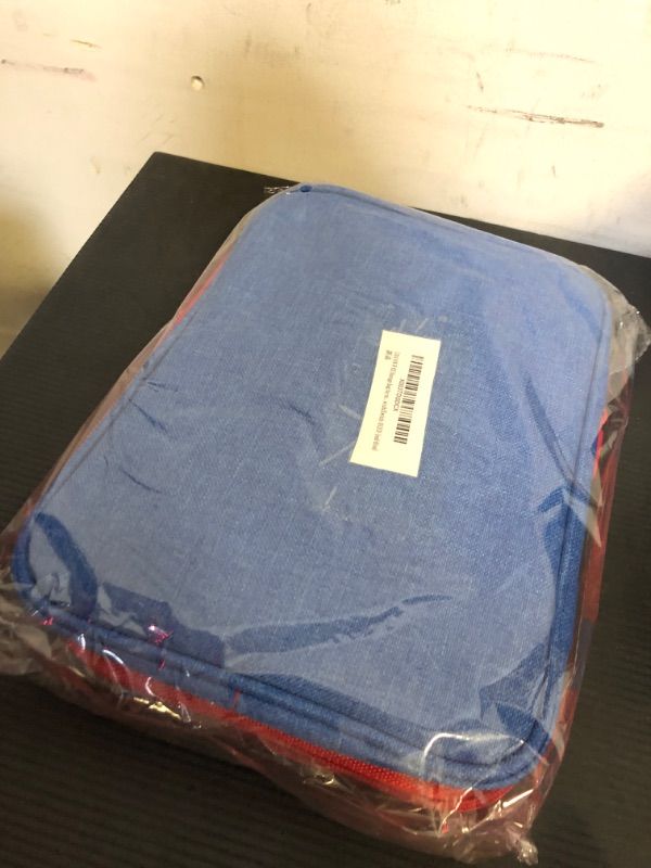 Photo 1 of ZOAONWKS Storage bag for nintendo Switch Carry Case, Storage Carrying Case for Nintendo Switch/Switch OLED ( red-blue)