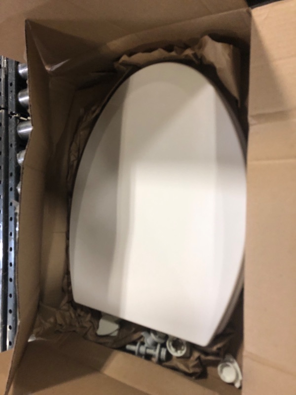 Photo 2 of Bemis 1500EC 390 Toilet Seat with Easy Clean and Change Hinges