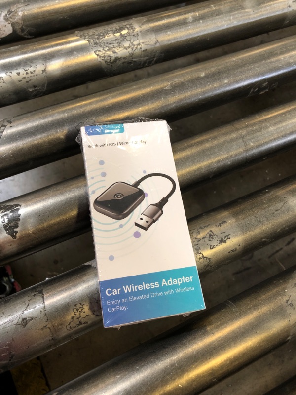 Photo 1 of Wireless CarPlay Adapter 2024 for Apple CarPlay, Easy to Upgrade Wired CarPlay to Wireless, Instant Connectivity, Super Mini Car Play Dongle for iPhone, Fit for Cars with Built-in CarPlay (Black)