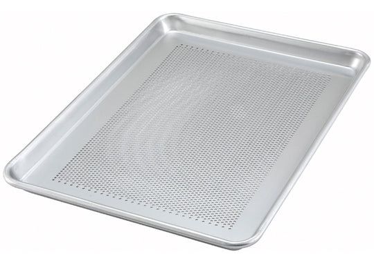 Photo 1 of  Aluminum Perforated Baking Sheet Pan 18”L X 26”W X 1”H Cookie Sheet, For Oven in Bakery & Restaurant, Kitchen