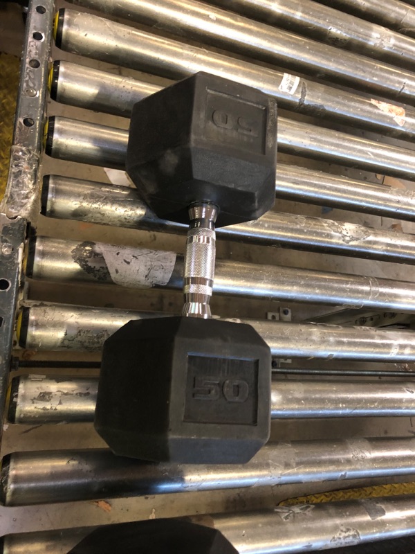 Photo 2 of  Sports Dumbbell. Hex Dumbbells.50 LBS. for Home Workouts