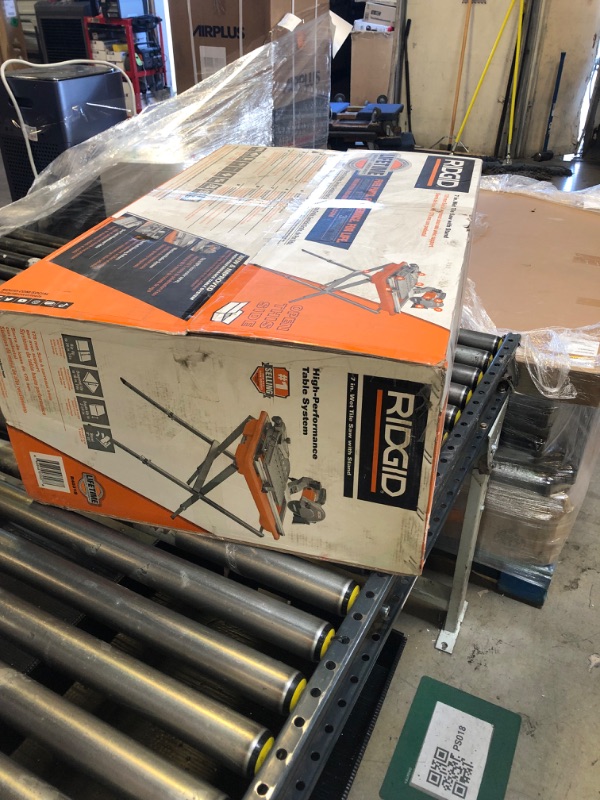 Photo 3 of 
Roll over image to zoom in







RIDGID 9 Amp 7 in. Blade Corded Wet Tile Saw with Stand